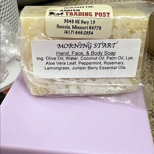 Amish Morning Start Soap